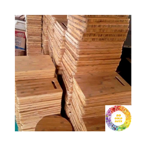 ชุดเขียงไม้ไผ่ขนาดใหญ่แบบพรีเมียมเขียงไม้สำหรับสับในครัวทำจากธรรมชาติเขียงไม้สำหรับเสิร์ฟไม้ทนทาน - Product Image 3