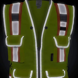 Top Quality Wholesale Construction Security Jacket Windproof with Multi-Pockets High Visibility Traffic Safety Vest Clothing - Product Image 4