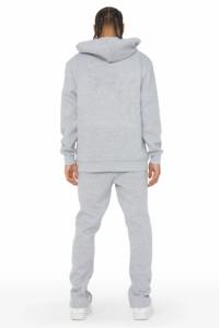 Vente en gros de sweats à capuche décontractés d'automne en relief avec logo personnalisé de haute qualité 100% coton respirant vêtements survêtements unisexe - Product Image 5