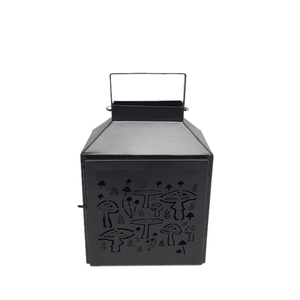 Set Of 2 <b>Large</b> Size Iron <b>Lantern</b> With Handle Black Color Vintage <b>Lanterns</b> For Home & Hotel Tabletop Decoration - Product Image 2