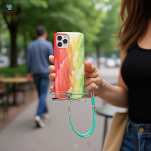 Funda para teléfono DAM con cordón para iPhone XS Max, estilo original con correa. - Product Image 3