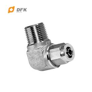 Pusg-in ท่ออากาศฟิตติ้งข้อศอกชายนิวเมติกอย่างรวดเร็วข้อต่อท่อนิวเมติก - Product Image 2