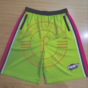 Shorts de sublimation pour hommes en polyester de bonne qualité, mode streetwear - Product Image 1
