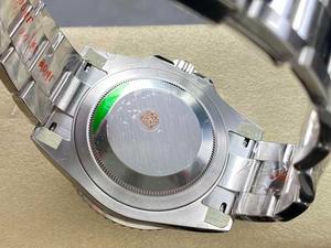 Reloj Mecánico de Lujo para Hombre, Resistente al Agua, con Esfera de Cerámica Roja y Azul, Logotipo Personalizado, Reloj Automático de Alta Gama - Product Image 4