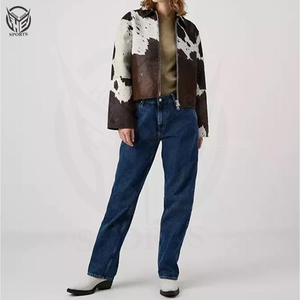 แจ็กเก็ตหนัง100% สำหรับผู้หญิง, แจ็กเก็ตอุ่นปรับแต่งได้ไซส์ใหญ่พิเศษสำหรับฤดูหนาว - Product Image 3