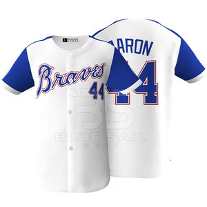 Maillot de baseball durable pour uniforme de sport Maillot de baseball tendance en tissu à séchage rapide léger et confortable - Product Image 3