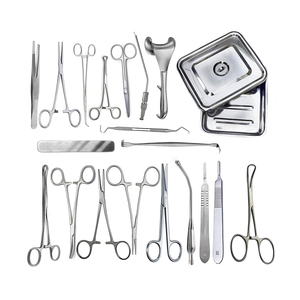Top Quality Stainless Steel Surgical Dressing <b>Kit</b> Bandage Forceps Dressing Instrument Sets <b>Sutur</b> <b>Kit</b> Medic Instrument - Product Image 1