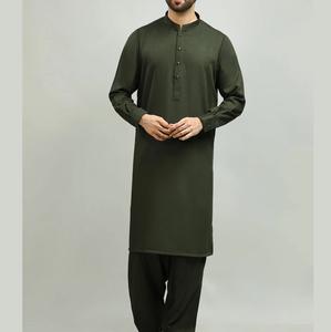 Nuevo estilo Algodón Ropa de verano Estilo tradicional e informal Precio barato Venta directa de fábrica Hombres Shalwar Kameez Secado rápido Transpirable - Product Image 6
