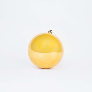 Adornos Navideños de Plástico Dorados para el Festival de Navidad, 2 Piezas, Bolas de 20 cm y Adornos para Árbol - Product Image 6