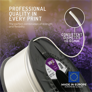 Filamento para Impresora 3D WINKLE PETG 1.75mm 1kg, Alta Resistencia a Impactos, Fácil de Imprimir, Fabricación Europea, Tolerancia de 0.05mm, 220-240 - Product Image 3