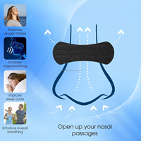 Bandes nasales hypoallergéniques super élastiques anti-transpiration, patchs nasaux sans latex en tissu non tissé, bandes nasales en soie pour le sport
