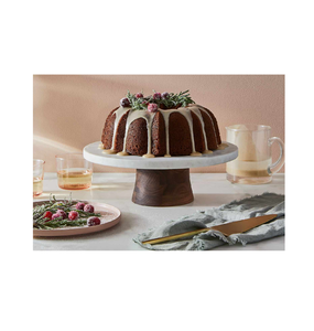 New Arrival Marble <b>Cake</b> Stand High Quality Handmade Round Shape <b>Cake</b> <b>Server</b> Cupcake Platter Handcrafted in India - Product Image 5