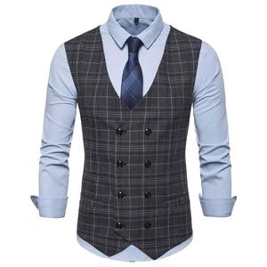 Gilet de cérémonie pour homme, vêtement de costume pour mariage et soirée, vêtements et accessoires pour hommes - Product Image 3