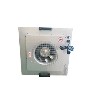 Nouvellement fabriqué personnalisé prix bas FFU-H14 ventilateur à flux laminaire unité de filtre plafond de salle blanche