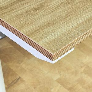 Escritorio Minimalista de Madera Contrachapada de 100x60cm HBTO010 - Product Image 5