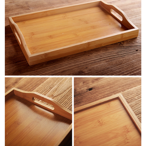 Plateaux en bois faits à la main - Rustiques, élégants et adaptés aux aliments |   Motifs personnalisables - Product Image 2