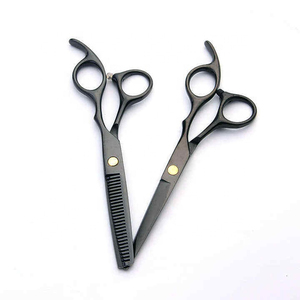 Herramienta de Peluquería, Tijeras Profesionales de Peluquero de 6 Pulgadas, Juego de Tijeras para Cortar y Entresacar Cabello, Hechas en Pakistán - Product Image 1