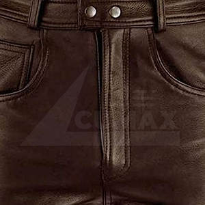 กางเกงหนังสำหรับผู้ชายกางเกงหนังทำจากโรงงาน - Product Image 6