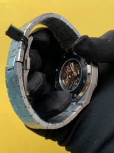 Top Trending 41mm <b>Black</b> Dial Stainless Steel Mechanical Automatic Analog Wrist <b>Watch</b> For <b>Men</b> Sports Fashion At Lowest Price - Product Image 5