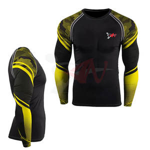 เสื้อแรชการ์ดแขนยาวสำหรับผู้ชาย รุ่นยอดนิยม ใส่สบาย ยืดหยุ่น แห้งเร็ว เหมาะสำหรับการออกกำลังกาย - Product Image 6