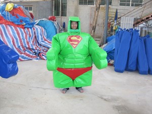 <b>Large</b> <b>Outdoor</b> <b>Inflatable</b> Bat hero Sumo Suits Sports Arena <b>Amusement</b> <b>Equipment</b> - Product Image 6
