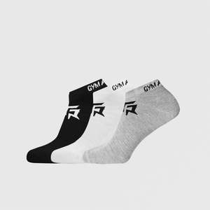 Chaussettes longues de sport personnalisables pour l'armure, 3 paires, respirantes, antibactériennes, jacquard, compression, impression par sublimation pour - Product Image 1
