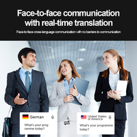 AI Translation 135 + langues A9 PRO TWS ANC Casque antibruit à écran tactile Écouteurs BT5.4 Écouteurs sans fil Traducteur