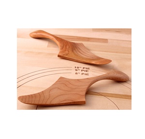 ชุดเซิร์ฟเวอร์เค้กแต่งงาน,มีดตัดพิซซ่าชีสสำหรับอบขนมปาร์ตี้ใช้ทำจากไม้ - Product Image 1