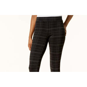 Pantaloni a sigaretta stampati da donna Stye & Co, taglia XS, traspiranti e decorati con motivo a uova colorate - Product Image 2