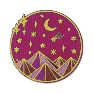 Badges en toile brodés à la main sur mesure de qualité supérieure, style à coudre, fournisseur personnalisé pour chapeaux et sacs - Product Image 4