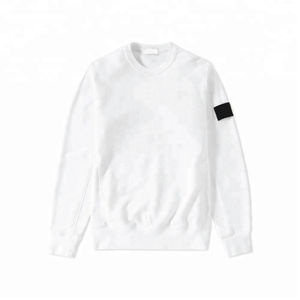 Sweatshirts Femmes Premium Logo Ras Du Cou Sweatshirts 100% Coton Blanc Surdimensionné Femmes Sweat-Shirt Coton Conception Personnalisée Chemises - Product Image 6