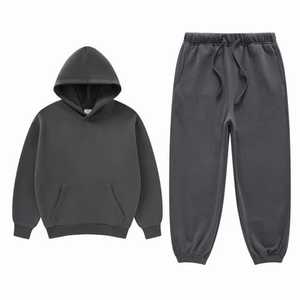 2024ชุดวอร์มผ้าฝ้ายโอเวอร์ไซส์แขนยาวแบบสวมหัวระบายอากาศได้ดีดีไซน์แบบอเมริกัน - Product Image 4