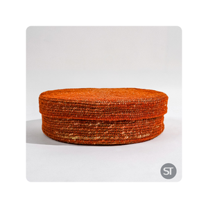 Panier rond moderne fait main en jonc de mer avec couvercle pour bol, idéal pour le rangement de cuisine et une utilisation décorative, écologique, vente en gros - Product Image 4