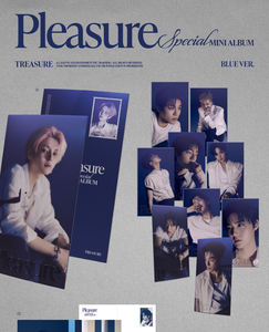 TREASURE - [ PLEASURE ] MINI ÁLBUM ESPECIAL (Versión AZUL) Álbum de KPOP Más Vendido en Corea - Product Image 4