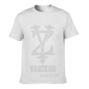 เสื้อยืดแขนสั้นผ้าฝ้าย/ใยไผ่ทรงสลิมฟิตสำหรับผู้ชายใส่ลำลองในฤดูร้อนแบบถัก รุ่นใหม่ล่าสุด - Product Image 3