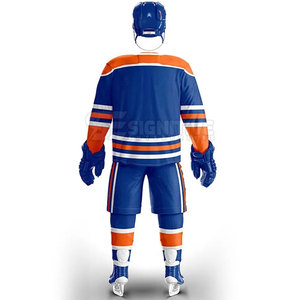 Conjunto de Uniforme de Hockey sobre Hielo Premium con Gráficos Sublimados, Tela Transpirable de Alto Rendimiento, Diseño Ecológico Personalizable - Product Image 3