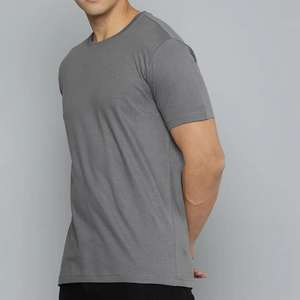 Camisetas Básicas de Color Sólido para Hombre, Cuello Redondo, Manga Corta, Algodón Suave, Uso Diario Informal, Venta al por Mayor - Product Image 6