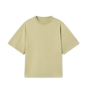 เสื้อผ้าฤดูร้อนคุณภาพสูงของผู้ชายเสื้อยืดผ้าฝ้ายพรีเมี่ยมเสื้อยืดผู้ชายสีทึบขนาดใหญ่ - Product Image 1