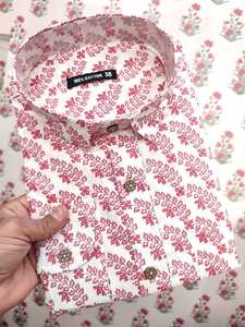 Custom Made Indian Theme Printed <b>Shits</b> With Full Sleeves Available in an Assortment of Sizes Ideal for Resale - Product Image 4