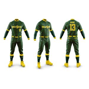 <b>Top</b> Quality Team Baseball Uniform Set Comfortable Sublimation Printed Moisture Wicking Breathable V-neck Unisex Softball Pants - Product Image 2