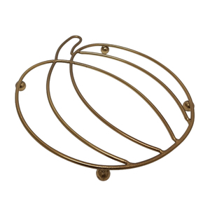 Great Design Metal Wire <b>Trivet</b> With Gold Color Tabletop Heat Resistance <b>Pan</b> & Hotpot Protective <b>Trivet</b> Handmade Bulk - Product Image 3