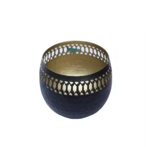Bougie colorée en métal fantaisie votive pour la décoration de fête d'hôtel et de mariage accessoires d'éclairage votifs de bougie de luxe - Product Image 5