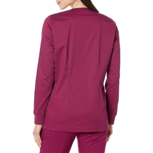 Bata de Laboratorio Médica de Alta Calidad, Moderna, Unisex, de Poliéster/Algodón, con Cierre de Broches y Estampado, Uniforme al por Mayor - Product Image 2
