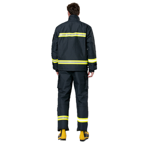 Uniformes de bombero DRD Nomex IIIA, traje de rescate de emergencia de nuevo diseño con capa interior extraíble, ropa de servicio contra incendios transpirable - Product Image 4