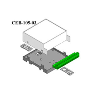 Boîtiers compacts CEB-105 de haute qualité Boîte de commande en plastique ABS directement du fournisseur indien avec armoire à pièces moulées - Product Image 4