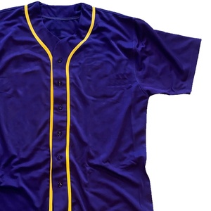 Camisetas de béisbol y softbol personalizadas para hombre, ropa deportiva unisex con bordado de talla grande, transpirable - Product Image 5