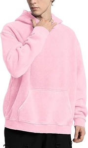 Sudadera con Capucha Extra Grande Unisex para Hombre, Lavada al Ácido, 100% Algodón, Gruesa, Transpirable, Estilo Vintage, Informal, para Invierno - Product Image 3