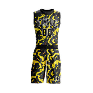 2025 prix de gros Uniformes de basket-ball par sublimation pour garçons uniformes de basket-ball en polyester Service OEM - Product Image 1