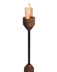 Calentador de habitación de madera de forma cuadrada de nuevo estilo con tarro de vidrio Tealight para el hogar Hotel Villas Uso de calentamiento interior y exterior Firepit - Product Image 2