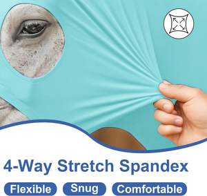 Protector de Crines de Caballo de Nailon de Alta Calidad, Capucha Elástica de Ajuste Suave, Abrigo para Brillo y Cuidado de Crines - Product Image 3